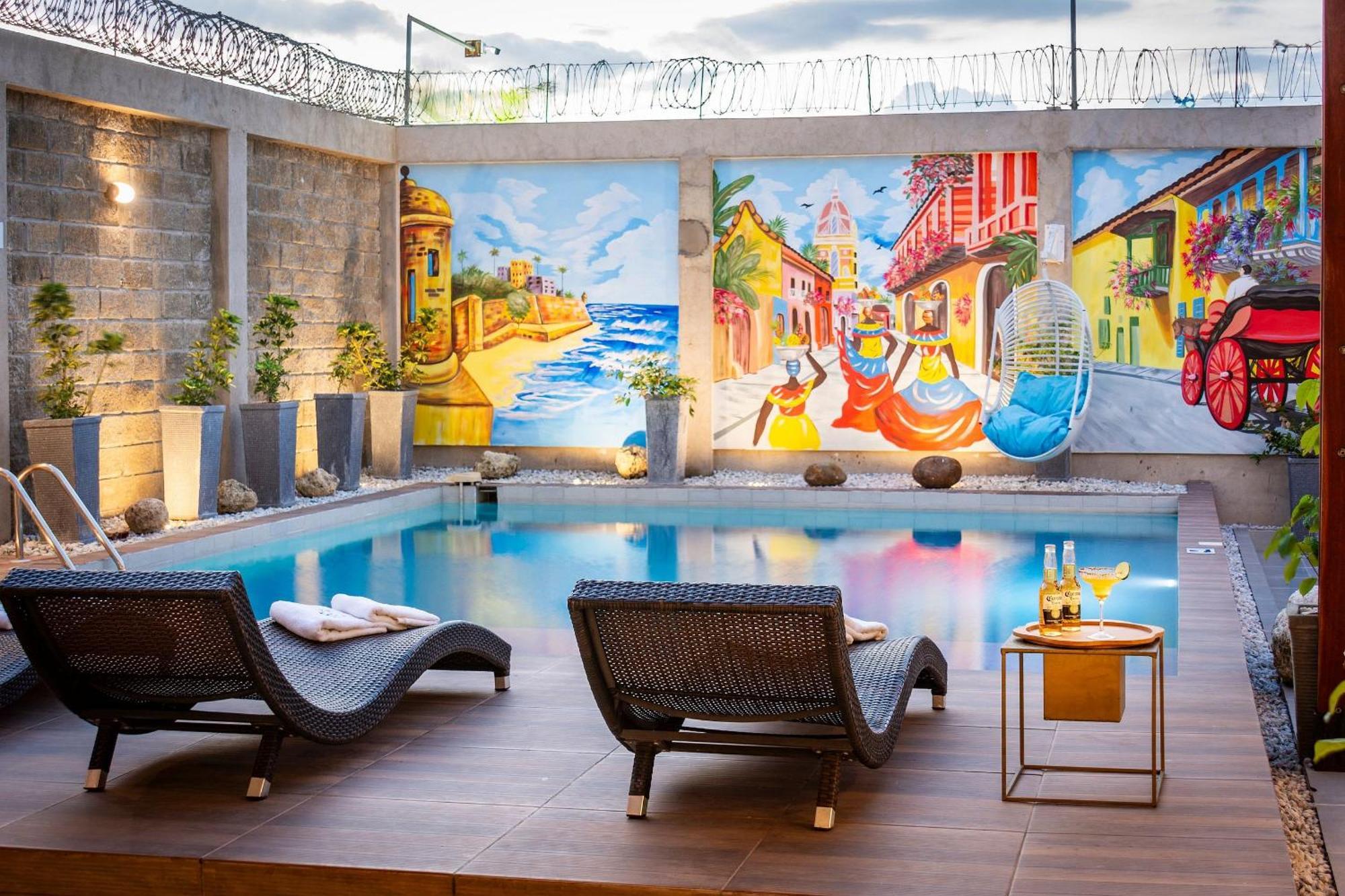 Amazing Beach House 13Br W/Pool & Staff Cartagena  Exterior foto